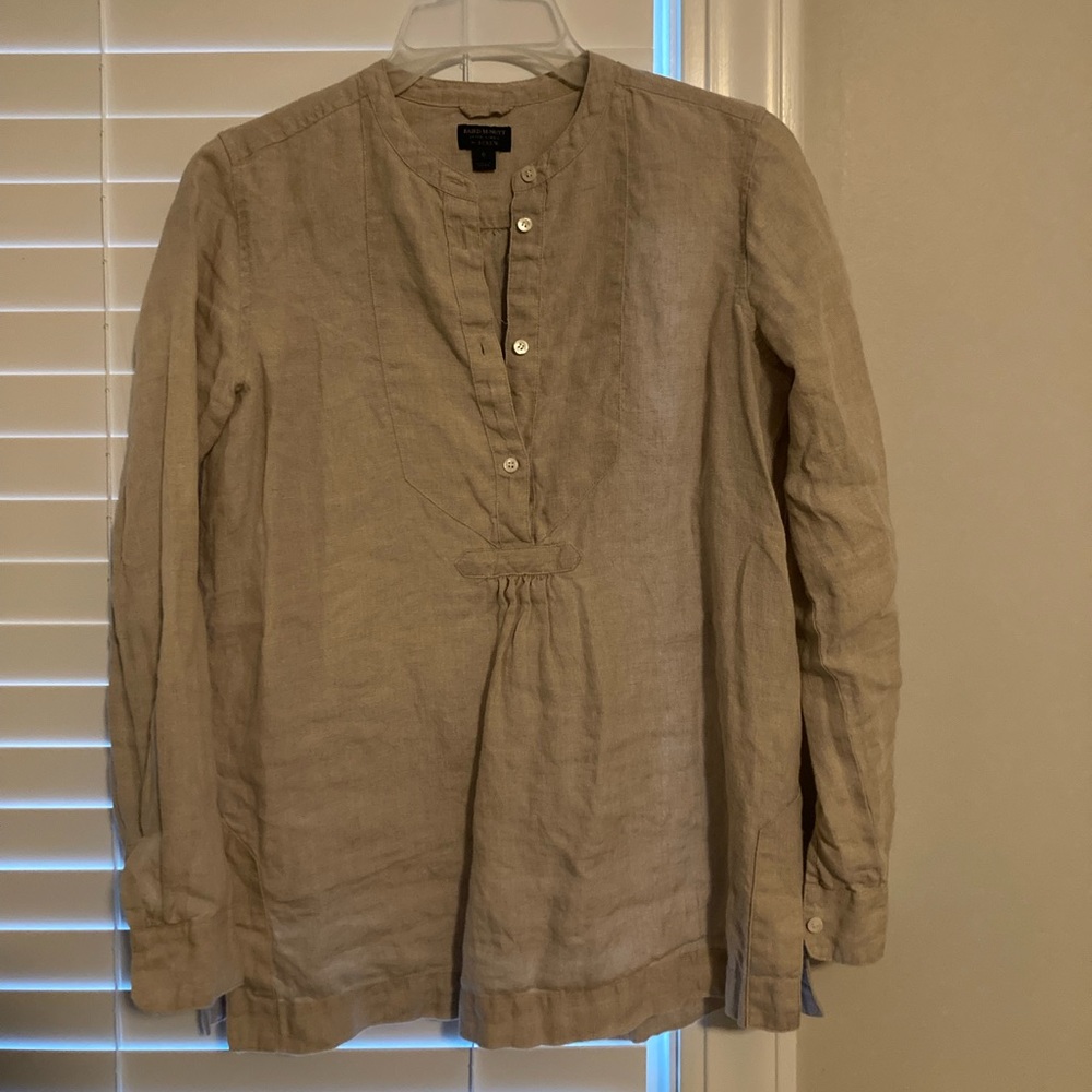 Baird McNutt Irish Linen for J. Crew Shirt